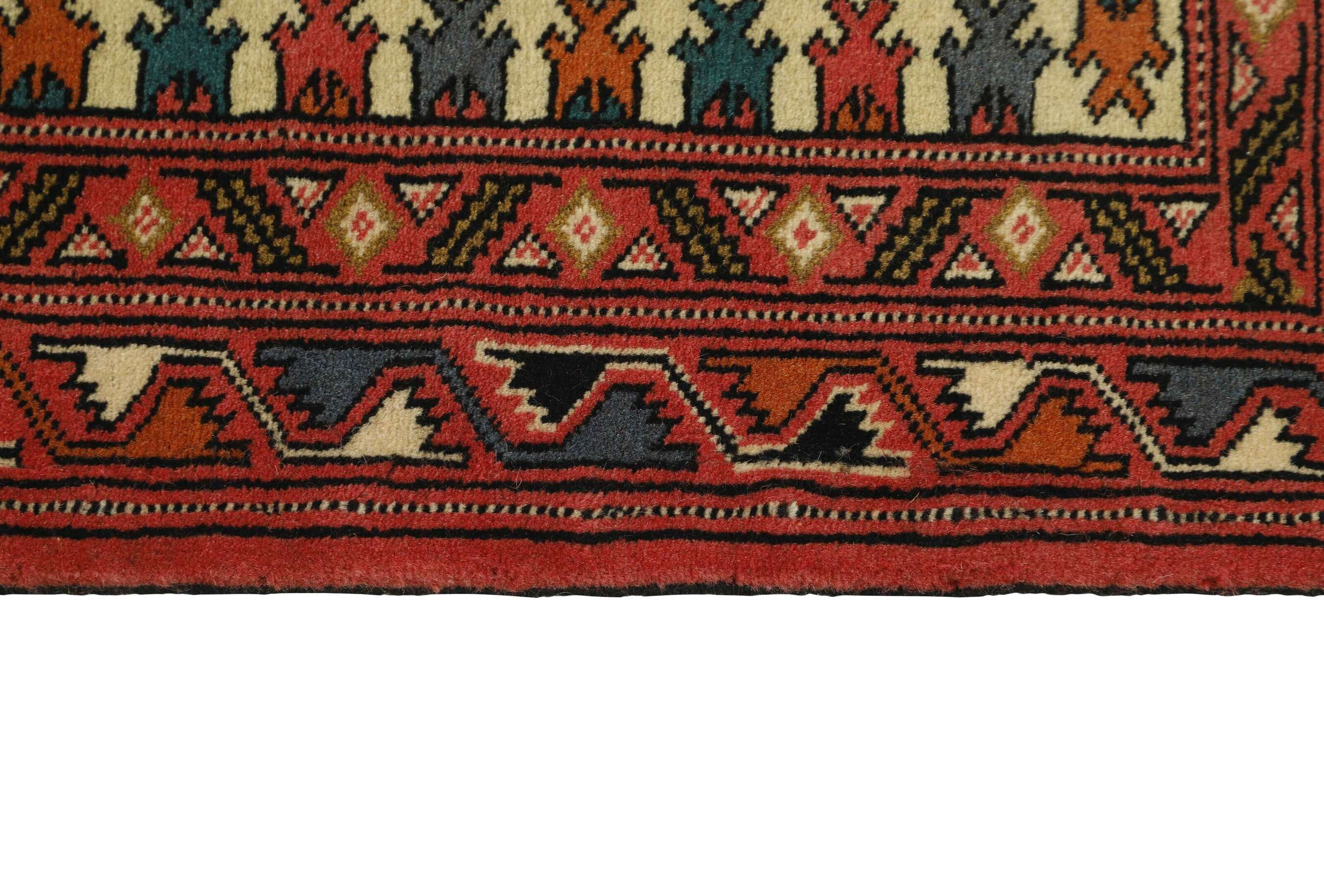 
    Turkaman - Dark red - 87 x 288 cm
  