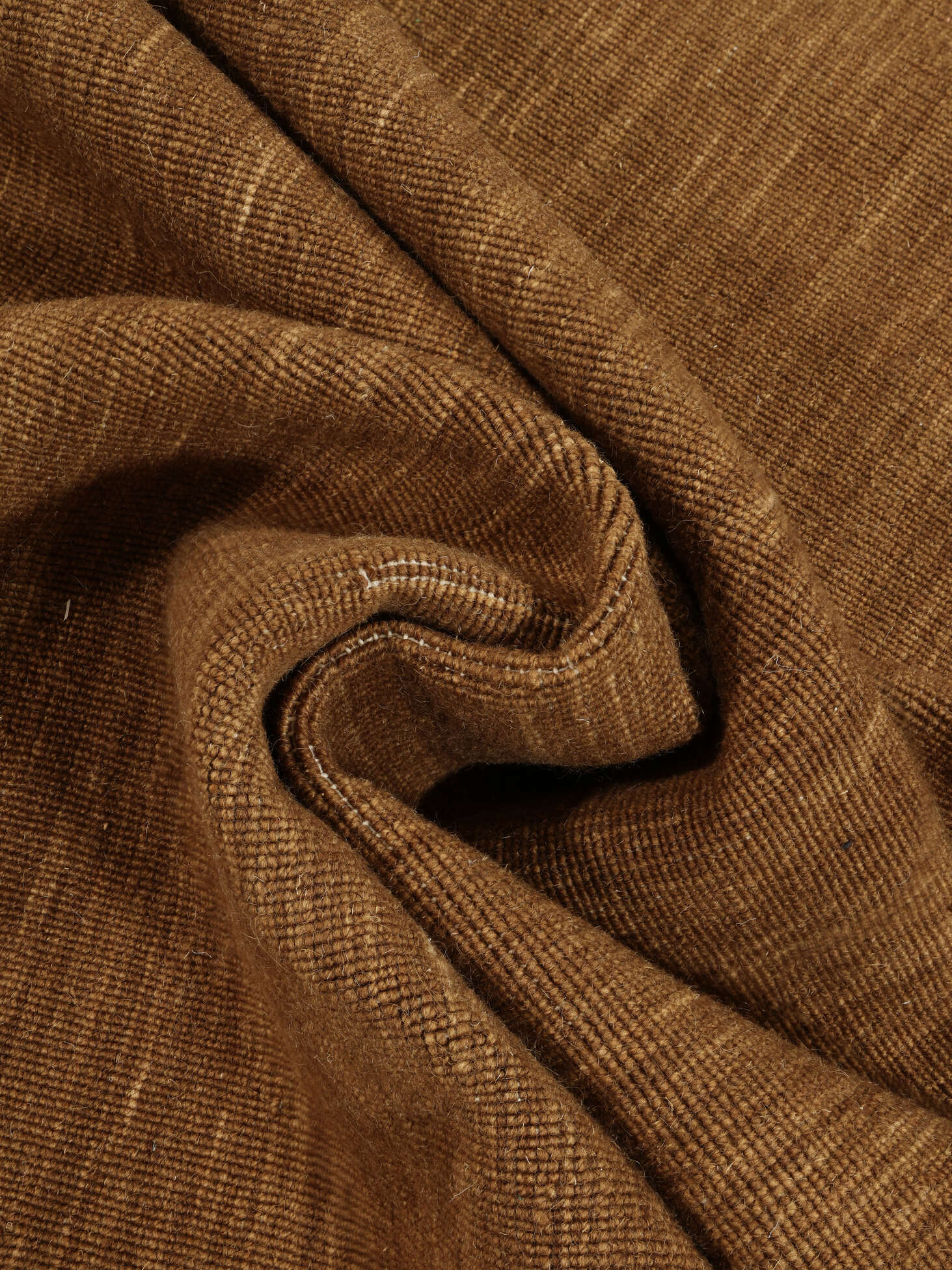 Kilim loom Brown 200 x 300 cm Wool Rug Rugvista