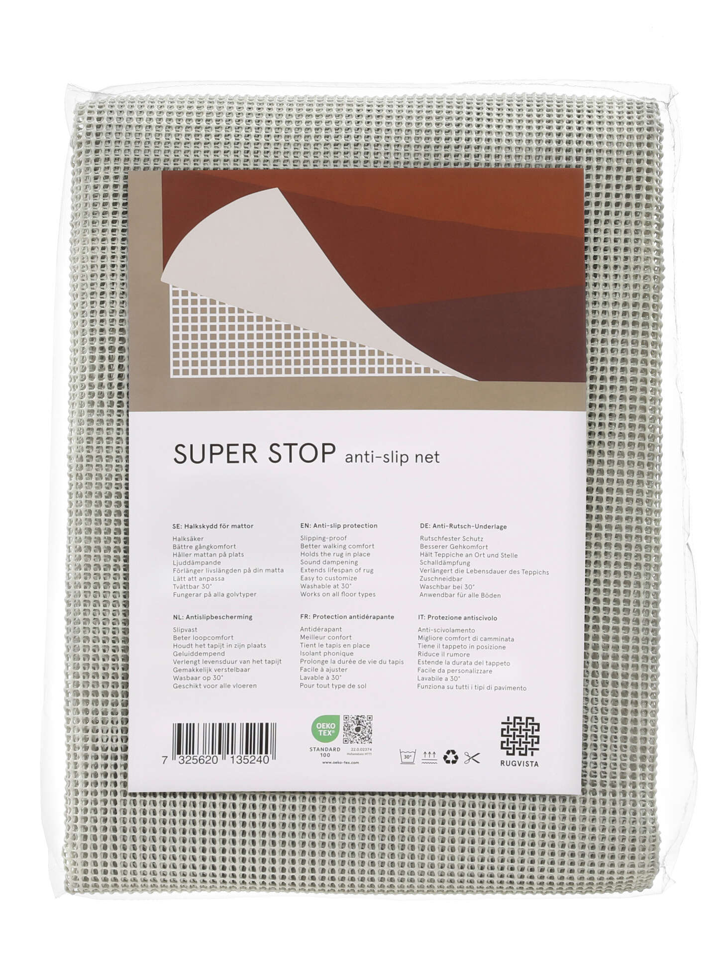 
    Super-stop - Grey / Dark grey - 180 x 290 cm
  