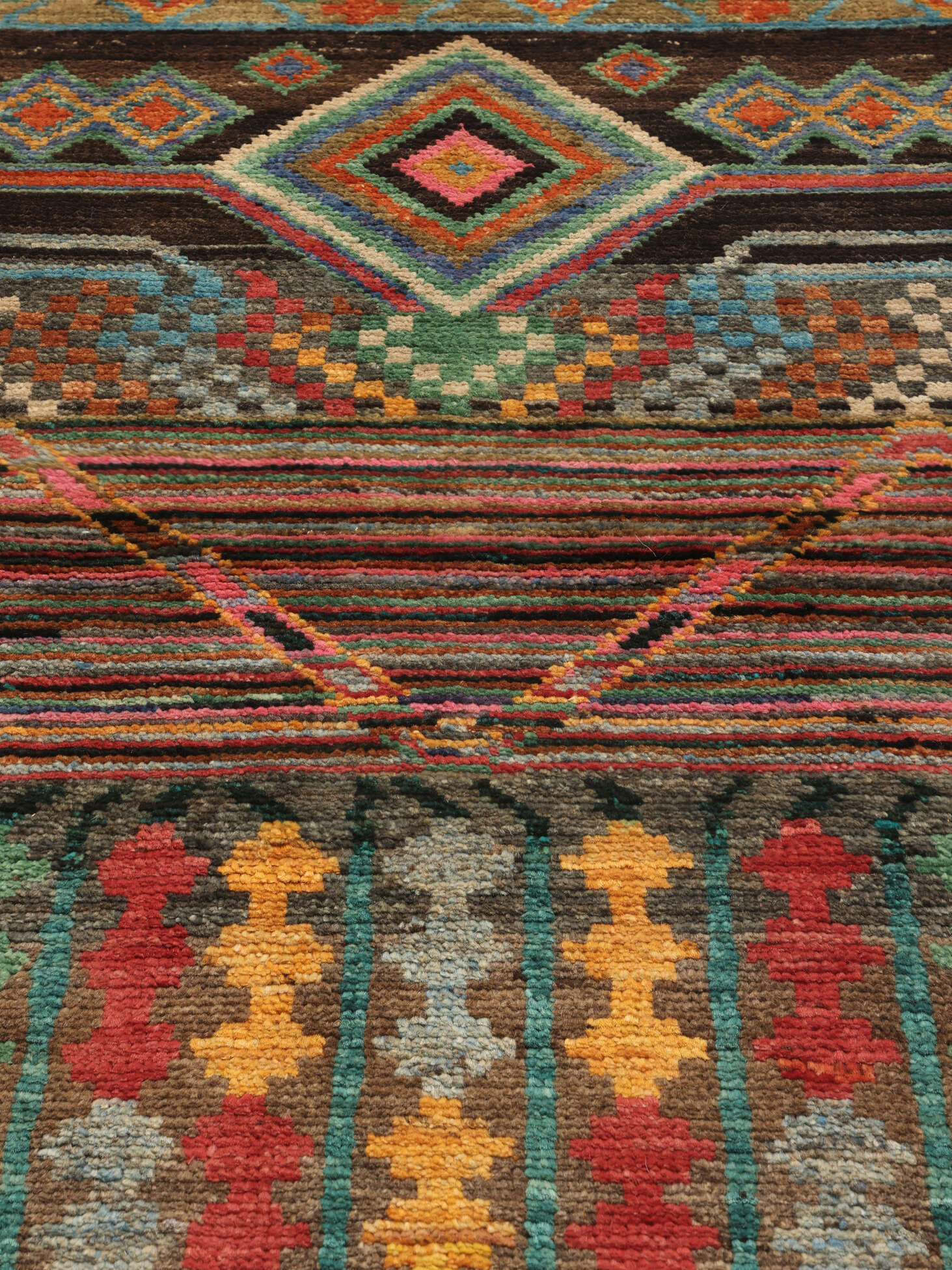 
    Moroccan Berber - Afghanistan - Brown - 87 x 144 cm
  