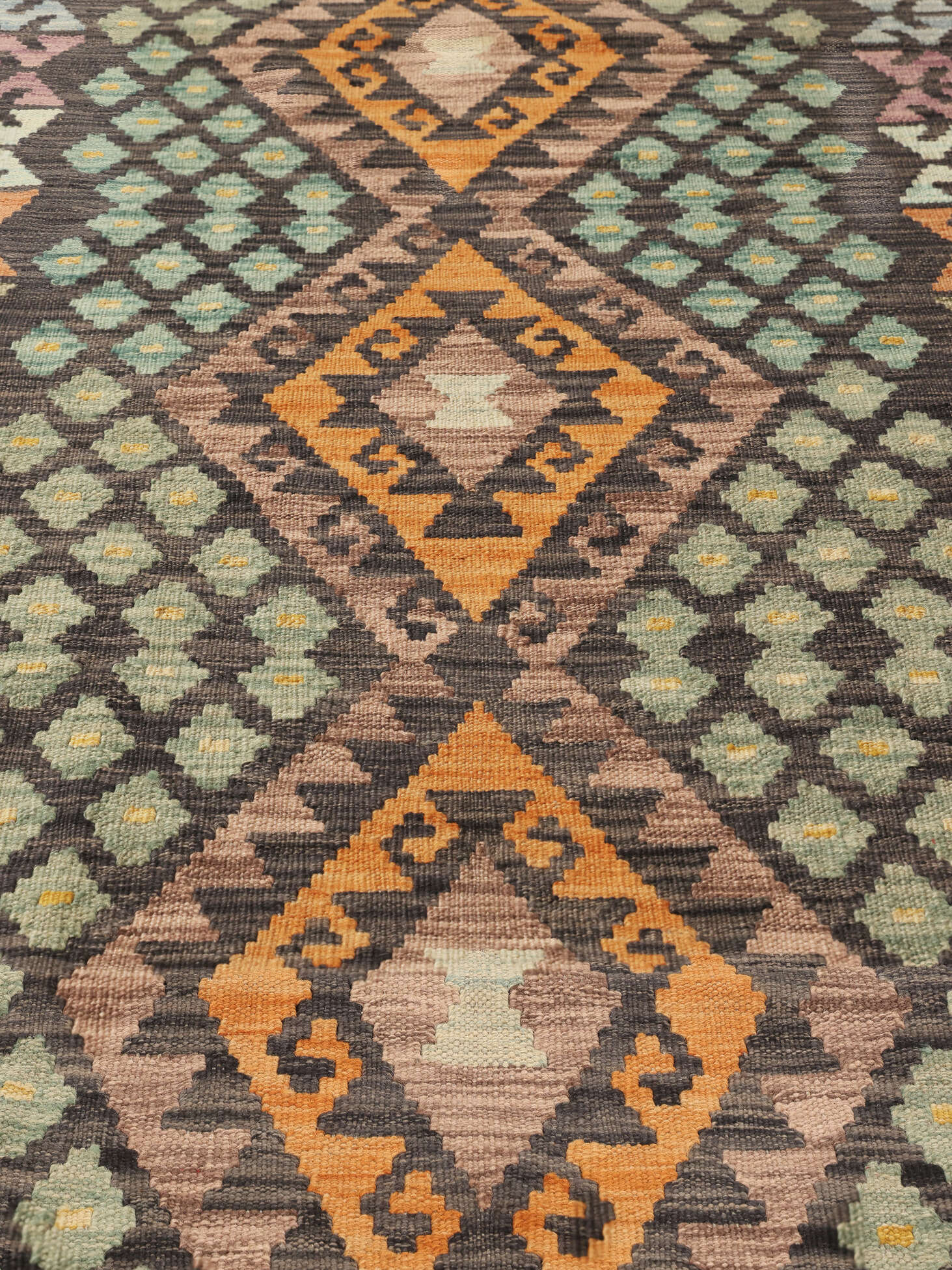 
    Kilim Afghan Old style - Brown - 84 x 298 cm
  