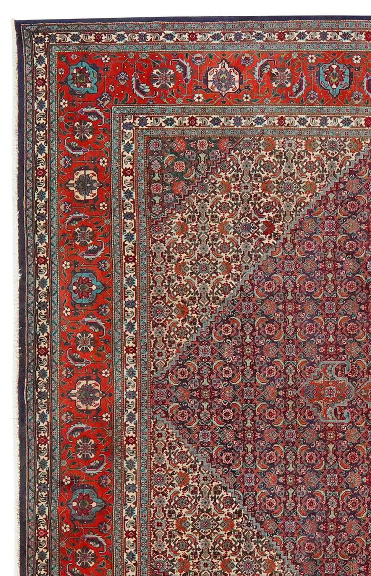 
    Tabriz 50 Raj - Dark red - 249 x 335 cm
  