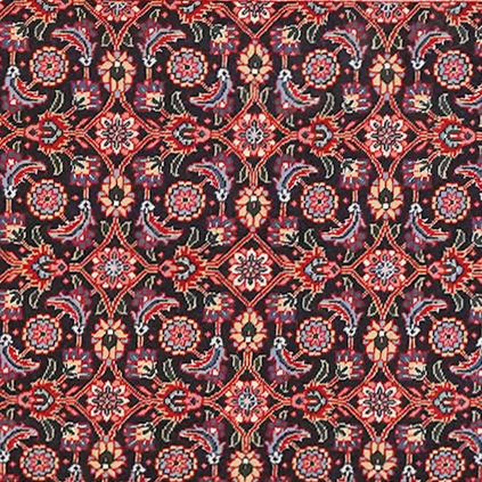 
    Tabriz 50 Raj - Dark red - 65 x 195 cm
  