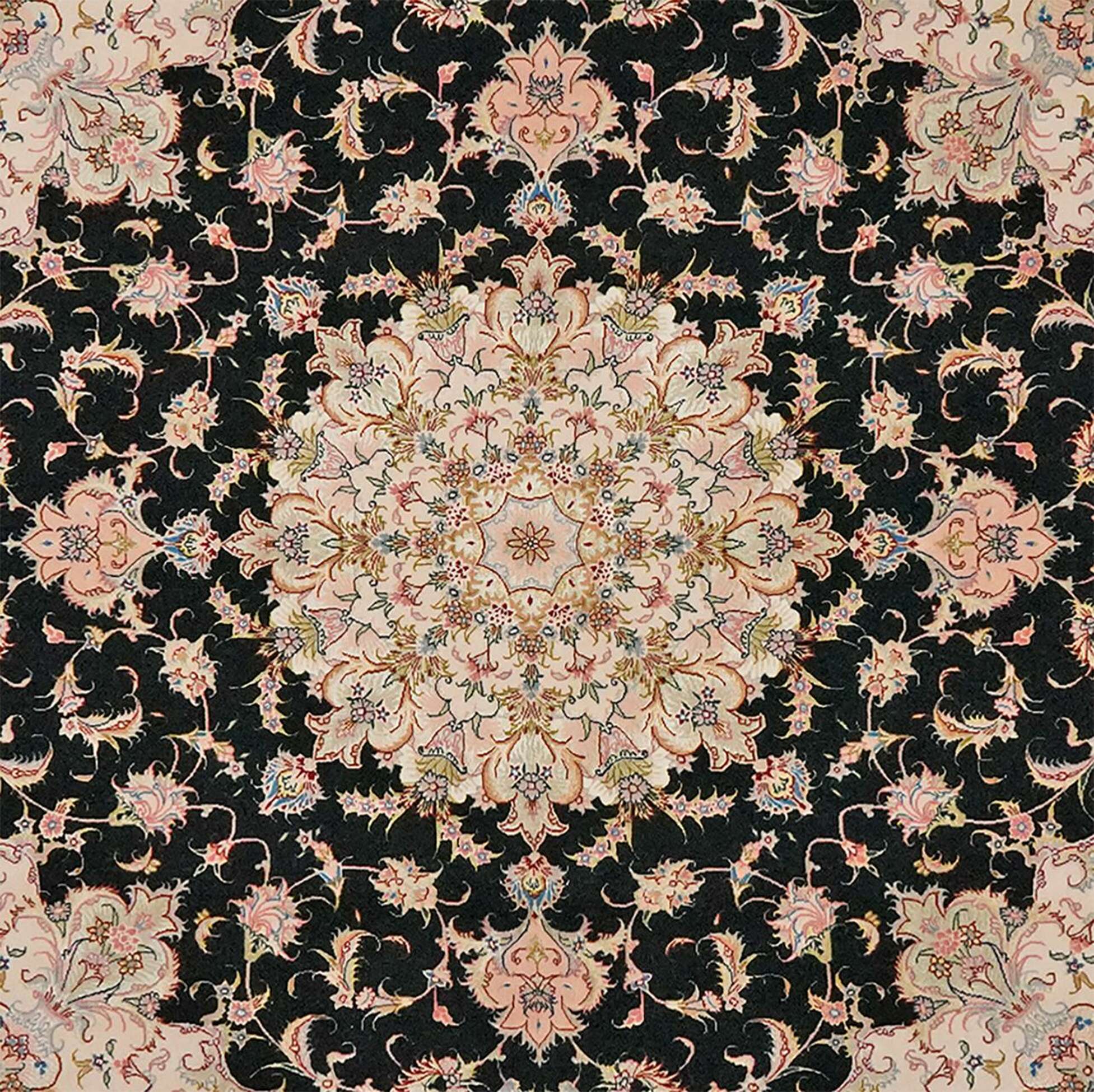 
    Tabriz 50 Raj - Brown - 200 x 211 cm
  