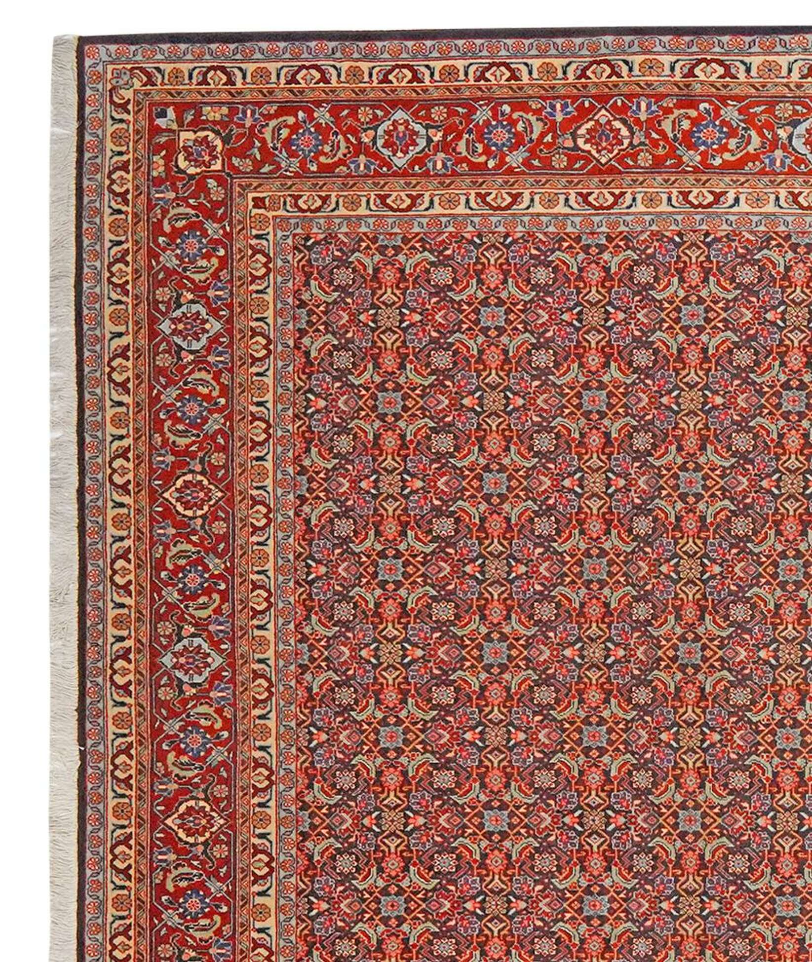 
    Tabriz 50 Raj - Dark red - 199 x 292 cm
  