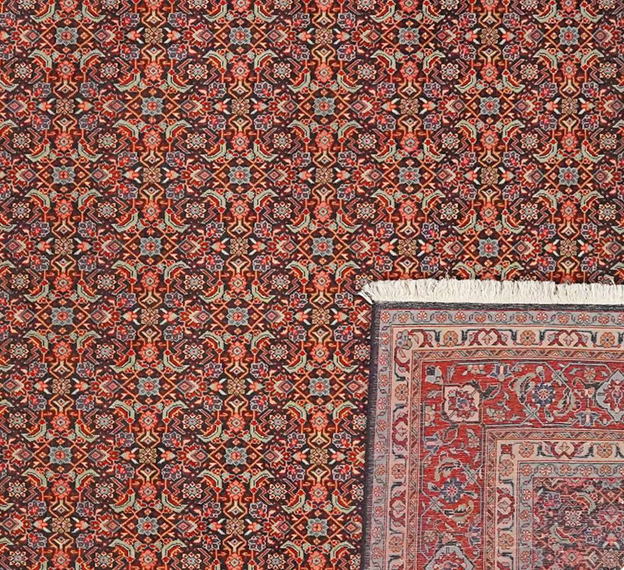 
    Tabriz 50 Raj - Dark red - 199 x 292 cm
  