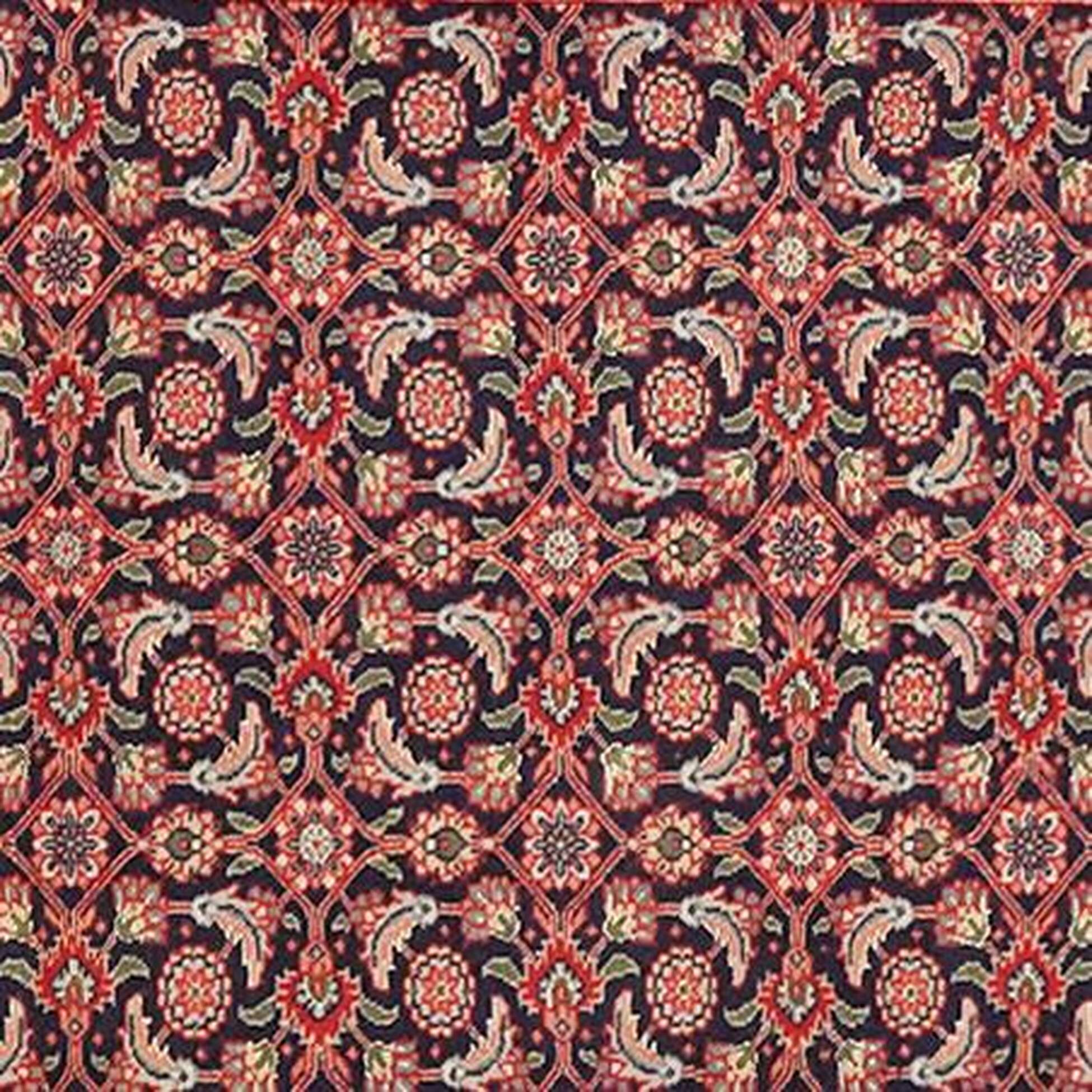 
    Tabriz 50 Raj - Dark red - 70 x 189 cm
  