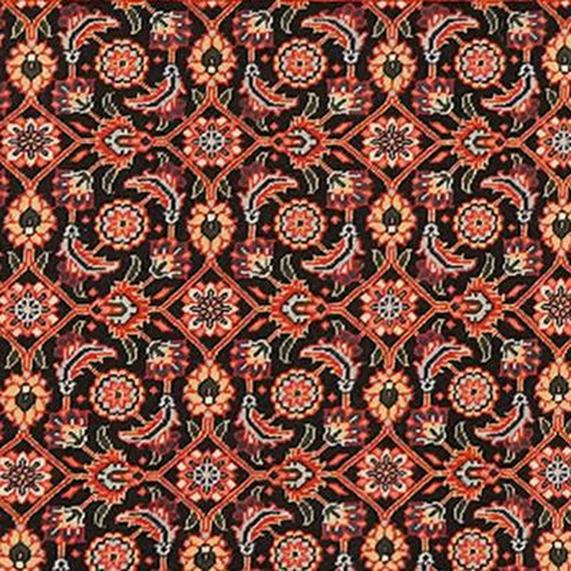 
    Tabriz 50 Raj - Dark red - 66 x 200 cm
  