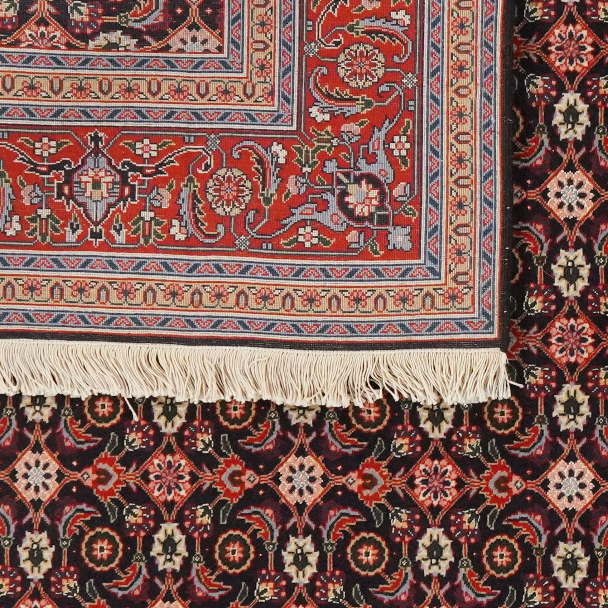 
    Tabriz 50 Raj - Dark red - 147 x 190 cm
  