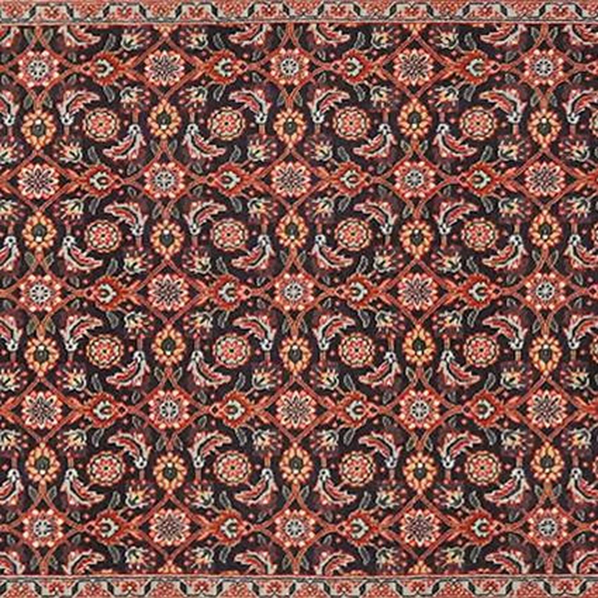 
    Tabriz 50 Raj - Dark red - 75 x 302 cm
  