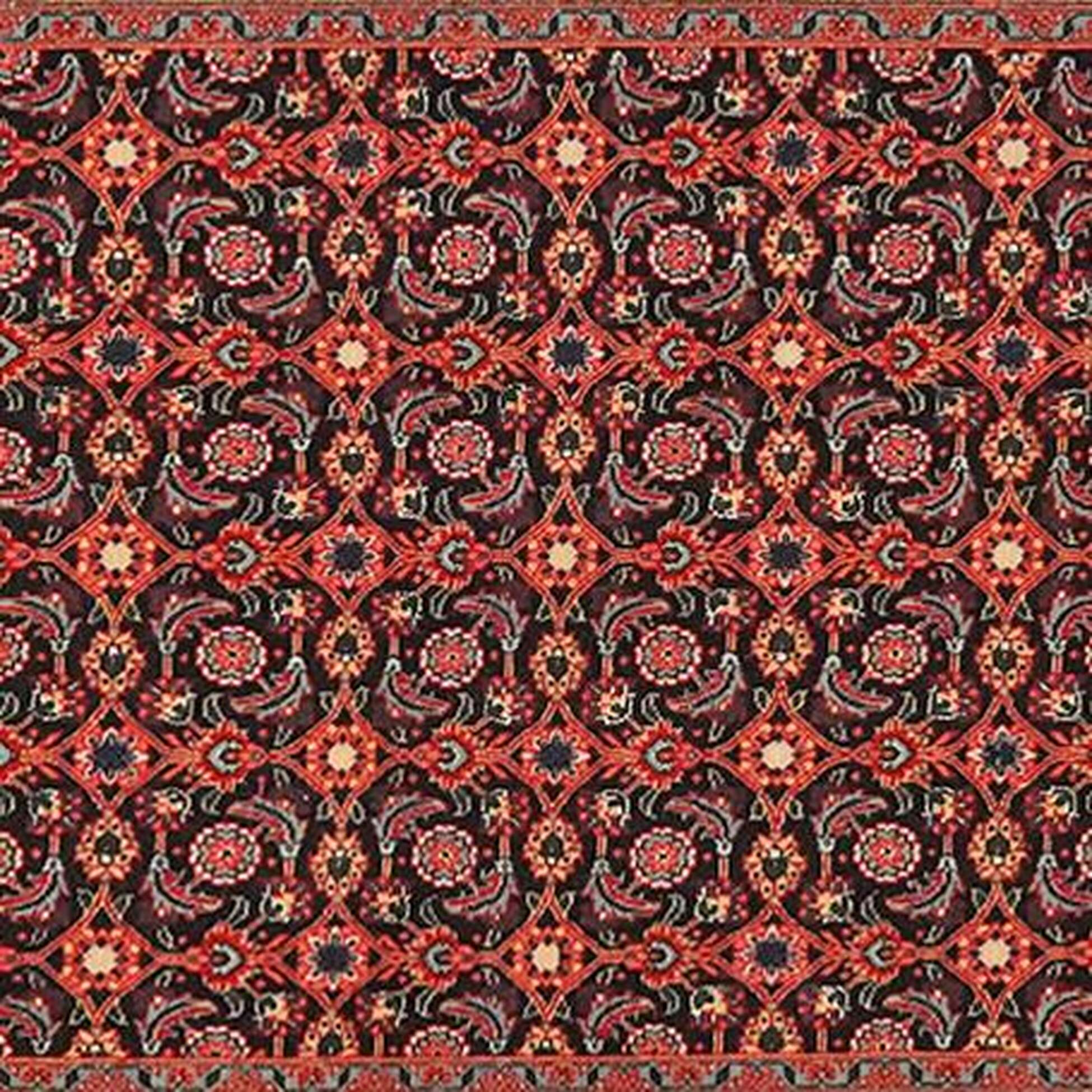 
    Tabriz 50 Raj - Dark red - 79 x 293 cm
  