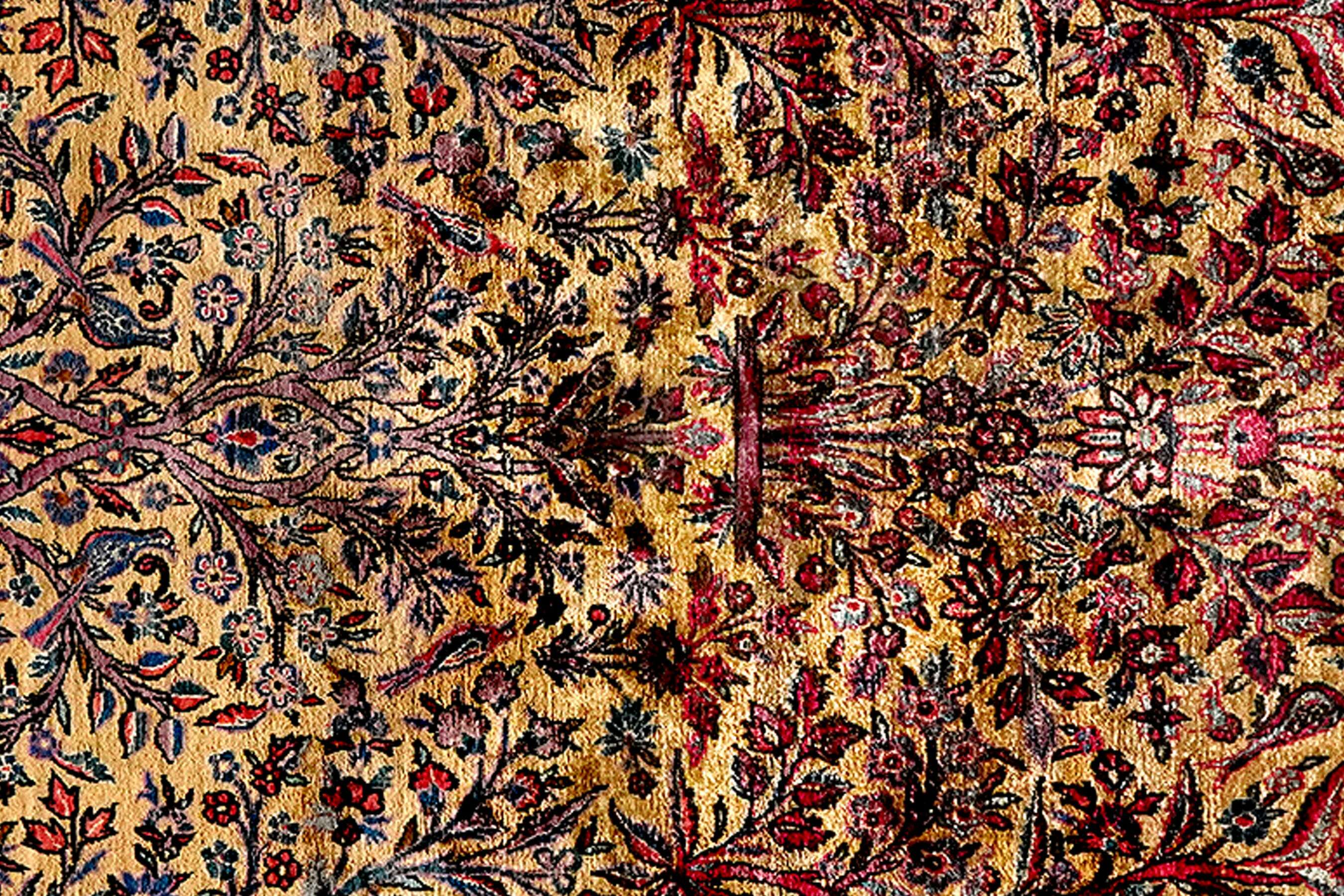 
    Keshan silk - Black - 124 x 202 cm
  