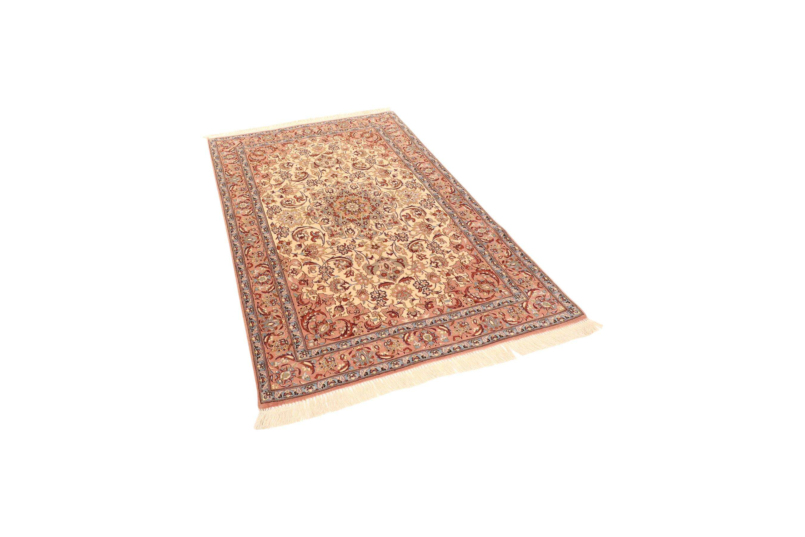 
    Isfahan silk warp - Brown - 104 x 158 cm
  