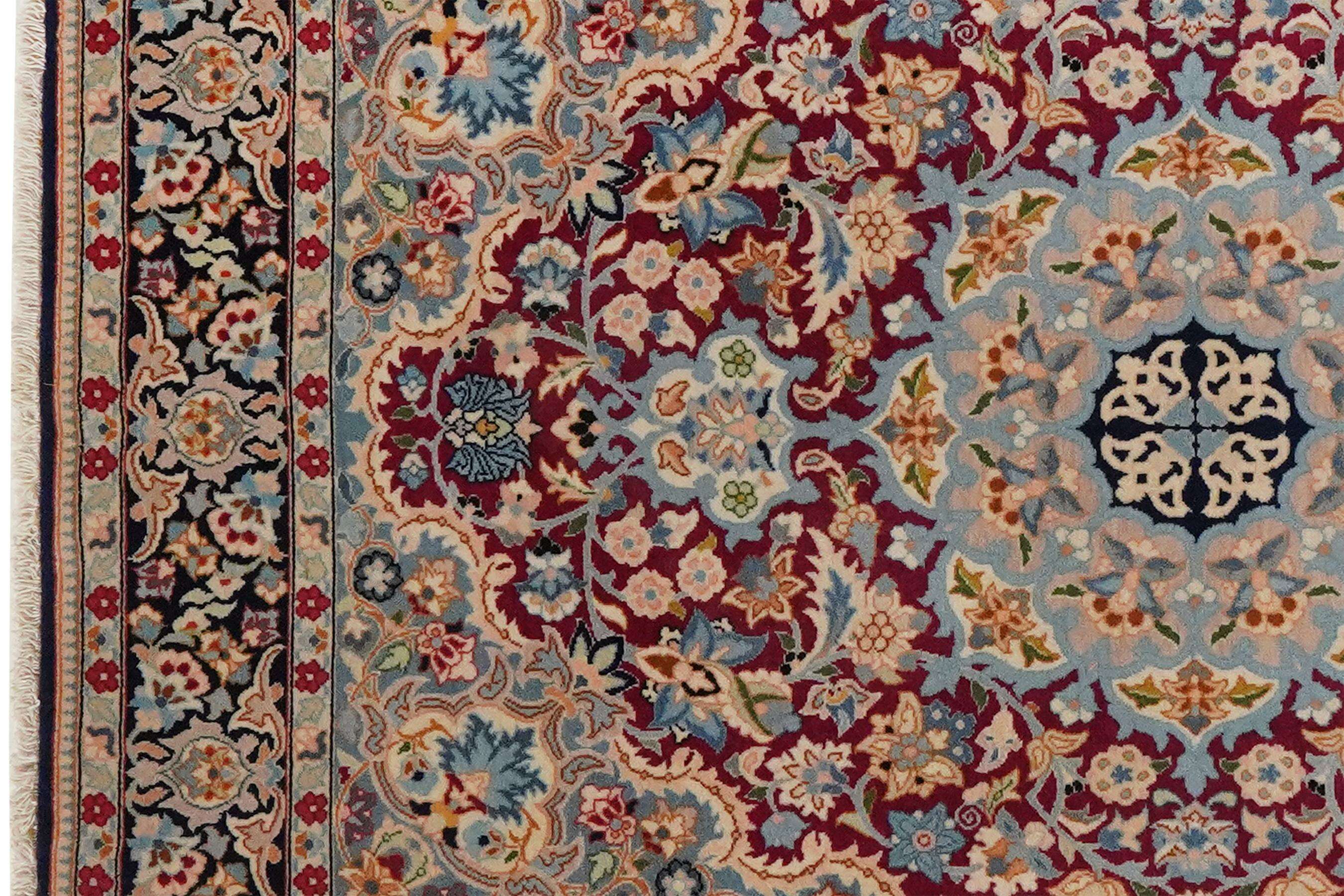 
    Isfahan silk warp - Brown - 76 x 108 cm
  