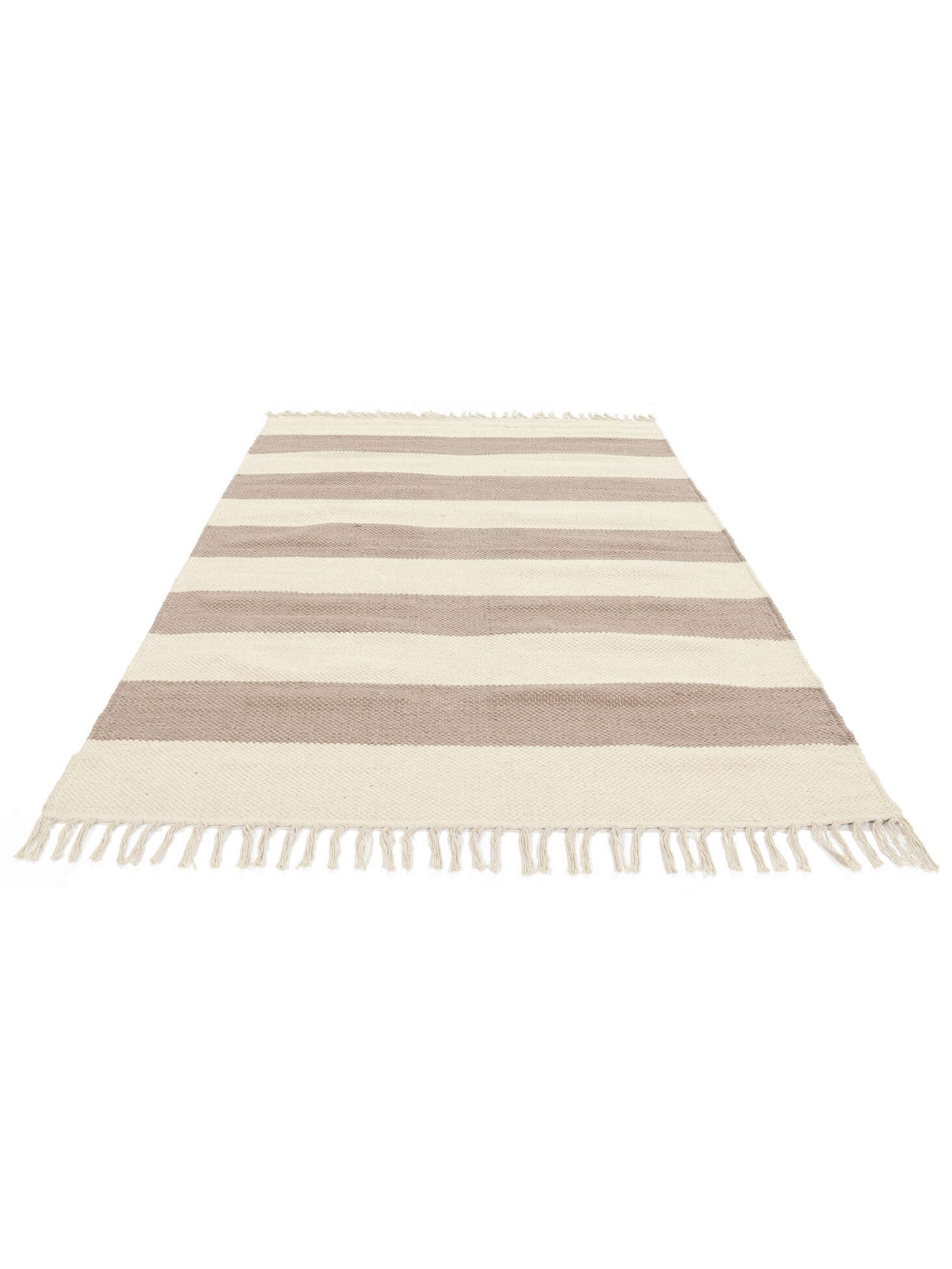 
    Cotton stripe - Brown - 100 x 160 cm
  