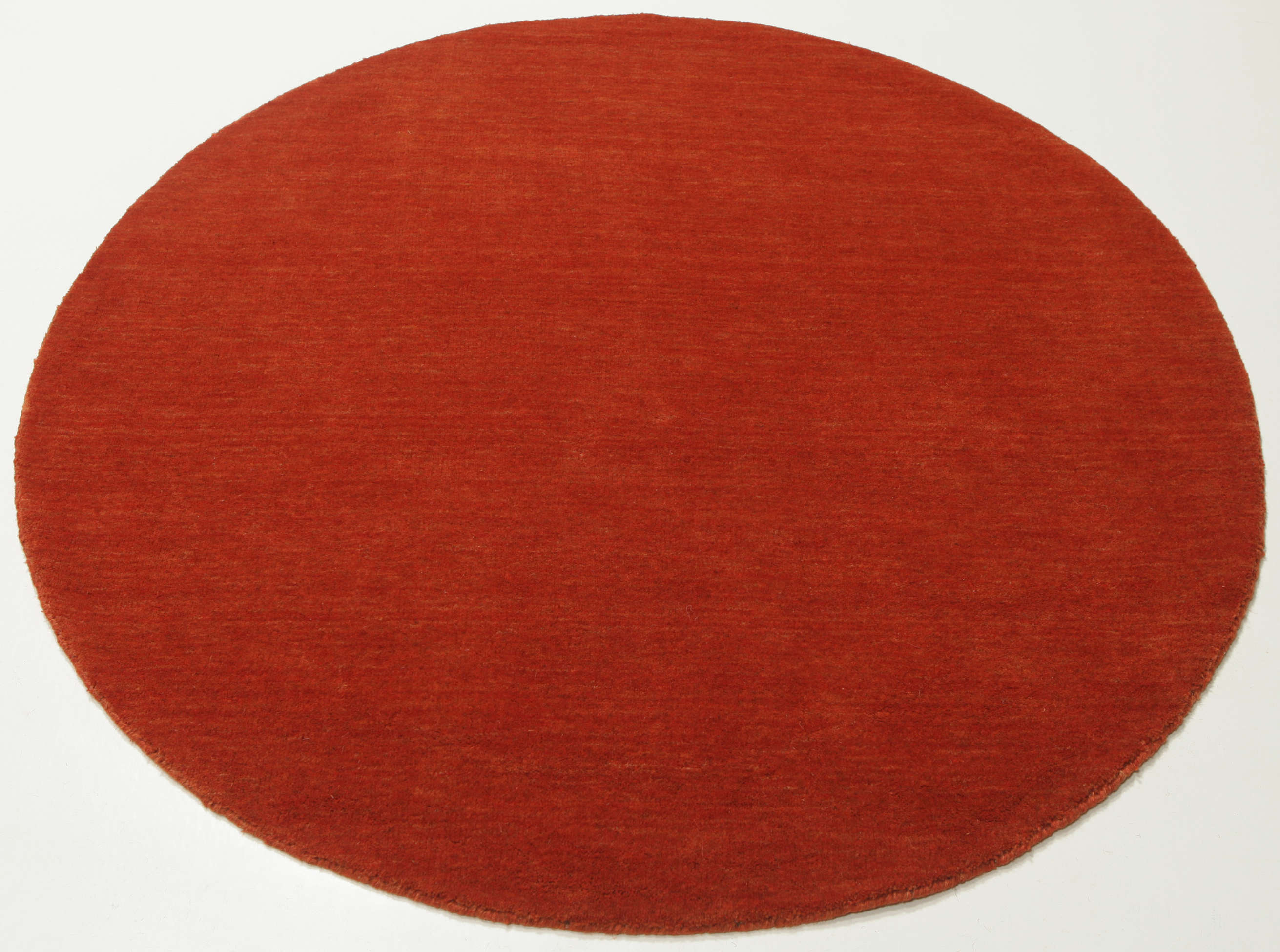 
    Handloom - Red / Rust red - Ø 150 cm
  