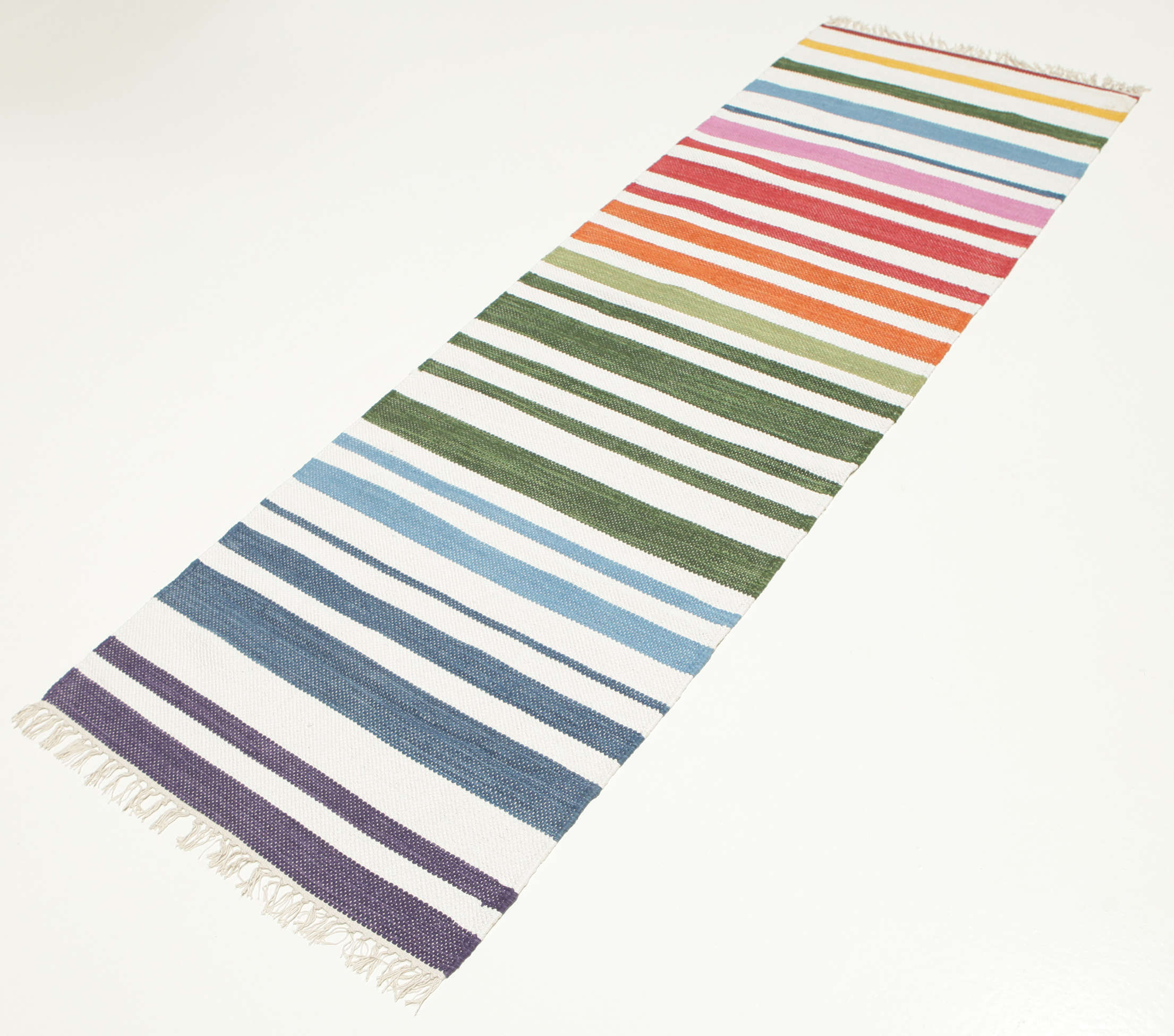 
    Rainbow Stripe - Multicolor - 80 x 250 cm
  