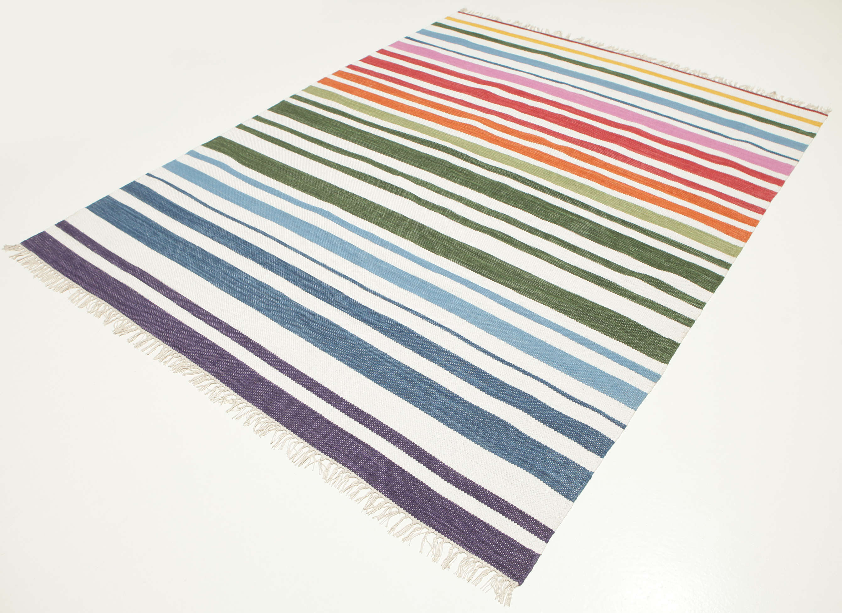 
    Rainbow Stripe - Multicolor - 200 x 250 cm
  