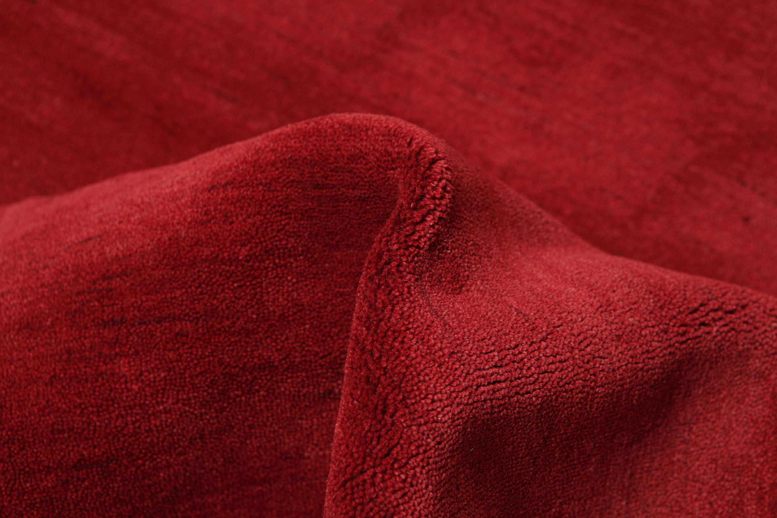 
    Handloom fringes - Dark red - 250 x 350 cm
  