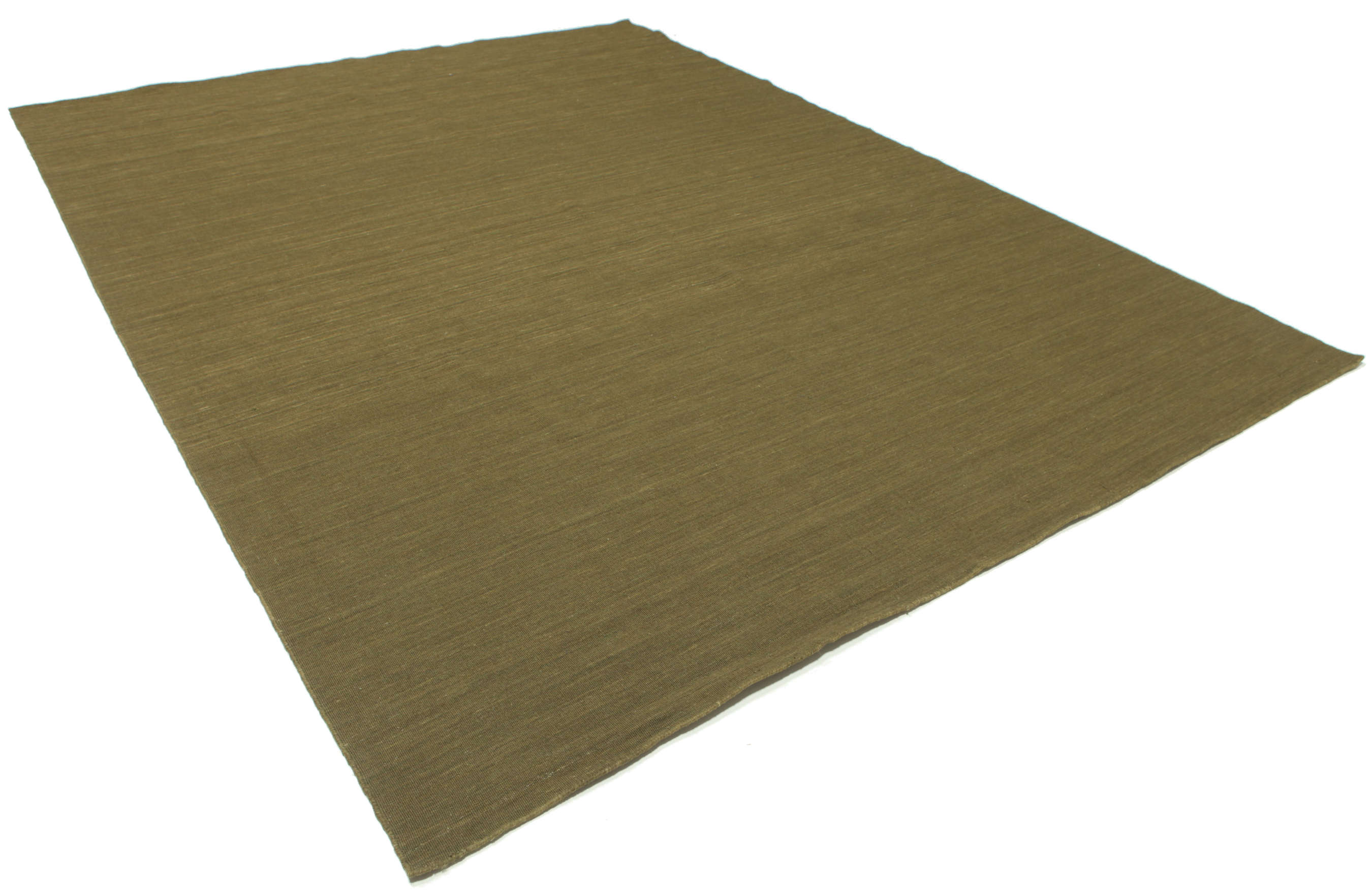 Kelim Loom Oliivinvihre 300 X 400 Cm Villamatto Rugvista