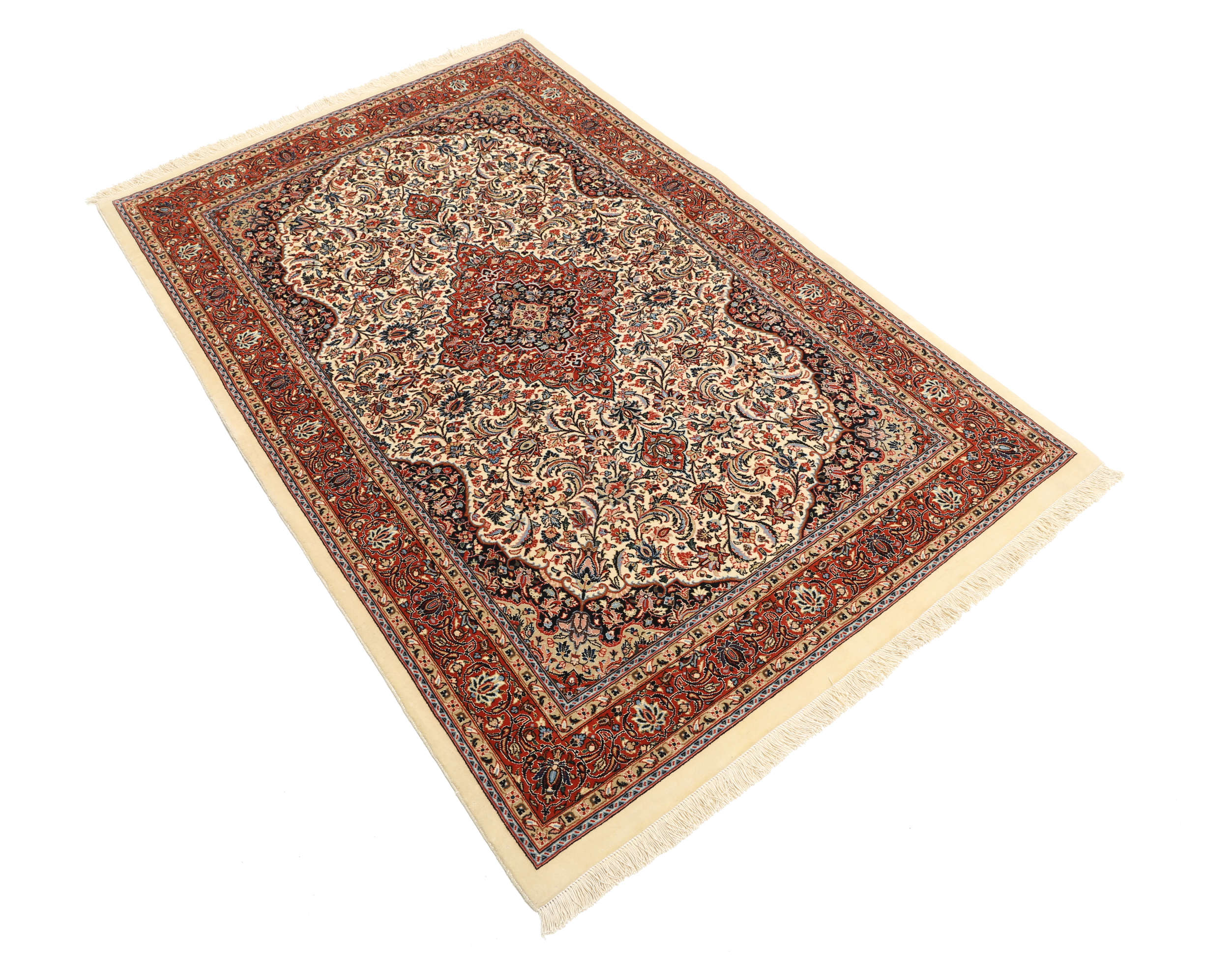 
    Ilam Sherkat Farsh silk - Brown - 104 x 160 cm
  