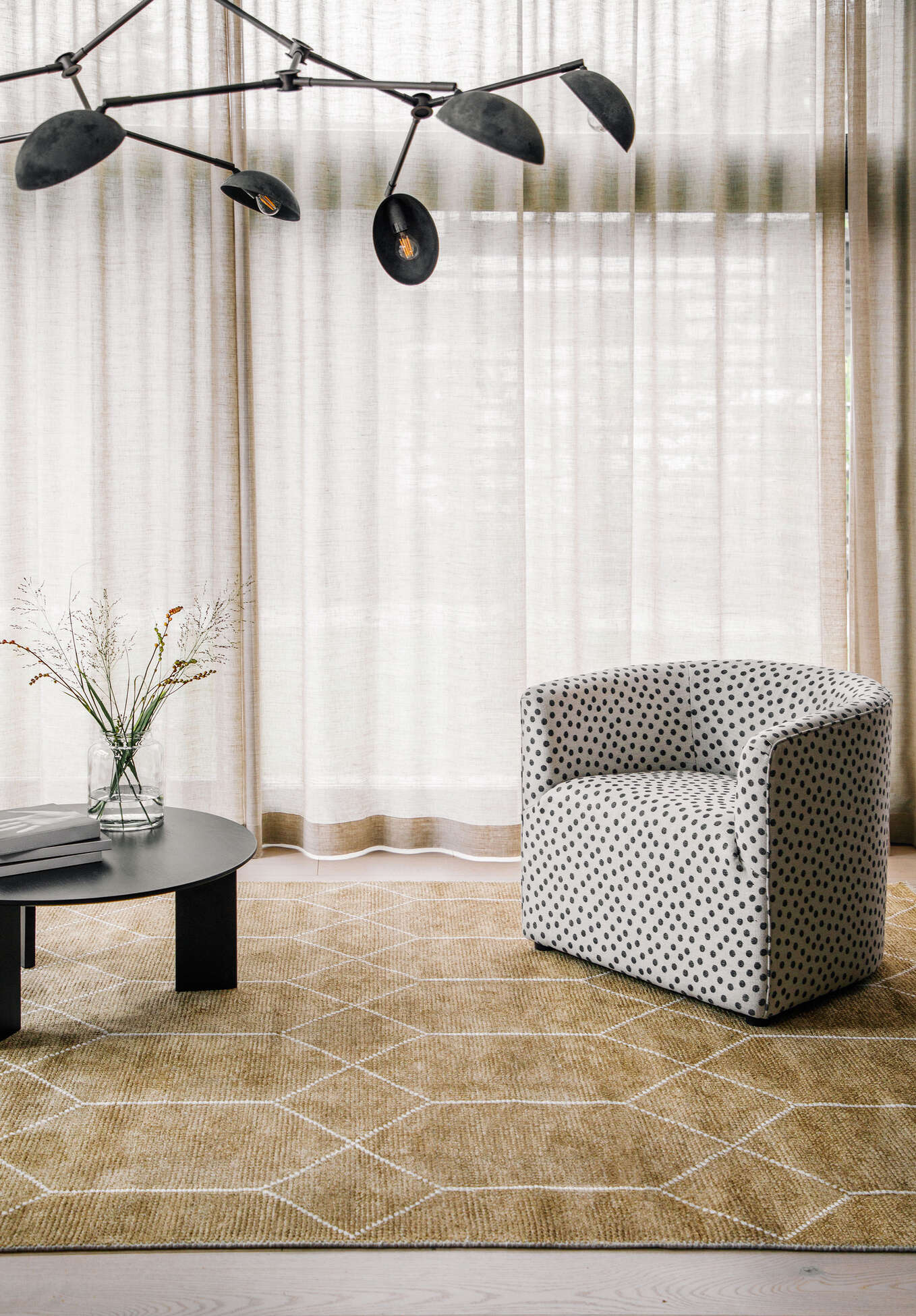 Kiara Gold 140 X 200 Cm Rug Rugvista