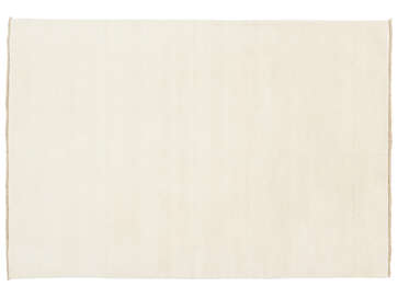 Handloom fringes - Beige 80 x 120 cm Tappeto Di Lana - Rugvista