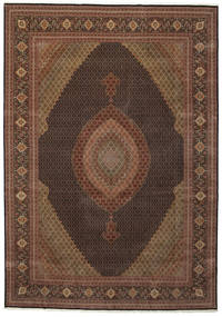 350X505 絨毯 タブリーズ 50 Raj オリエンタル 茶色 大きな (ウール, ペルシャ/イラン) Carpetvista