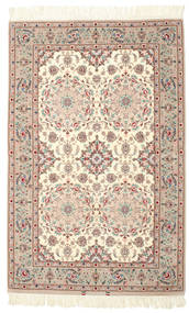 110X171 Isfahan Seidenkette Signatur: Davari Teppich Orientalischer (Wolle, Persien/Iran) Carpetvista