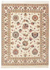  153X201 Tabriz 60 Raj Silk Warp Rug Persia/Iran