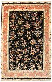 絨毯 ペルシャ タブリーズ 60 Raj 絹の縦糸 署名: Hosseini 203X305 (ウール, ペルシャ/イラン)