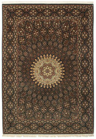  Isfahan Seidenkette Teppich 204X295 Persischer