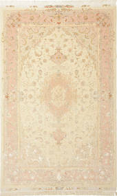 絨毯 オリエンタル タブリーズ 70 Raj 絹の縦糸 200X306 (ウール, ペルシャ/イラン)