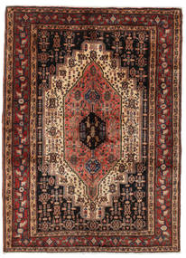 130X180 Senneh Rug Oriental (Wool, Persia/Iran) Carpetvista
