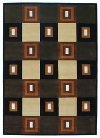 Imperial 141X203 Small Brown Checkered Rug