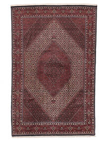 Bidjar Takab/Bukan Teppich 204X320 Dunkelrot/Schwarz Wolle, Persien/Iran Carpetvista