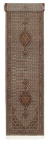 Teppichläufer 83X410 Orientalischer Persischer Täbriz 50 Raj Mit Seide
