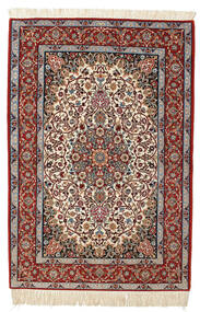  Persian Isfahan Silk Warp Rug 110X165 Carpetvista