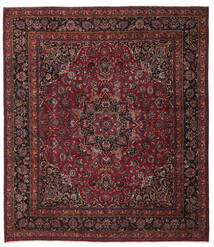  Orientalischer Maschad Patina Teppich 352X404 Großer Wolle, Persien/Iran Carpetvista