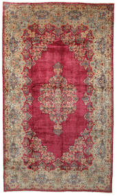  328X560 Floral Large Kerman Rug Wool, Carpetvista