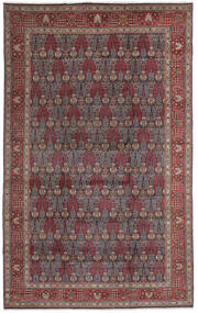  Tabriz Rug 335X555 Persian Wool Brown/Dark Red Large Carpetvista