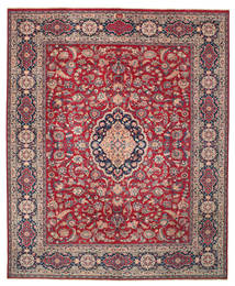 312X390 Mashad Patina Signed: Bord Bar Rug Oriental Large (Wool, Persia/Iran) Carpetvista