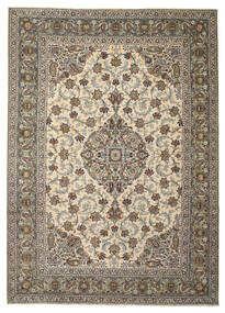  Keshan Patina Signed: Rezai Rug 276X385 Persian Wool Large Carpetvista