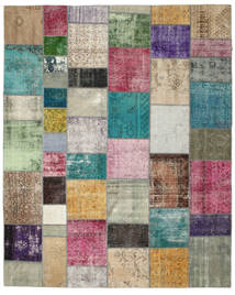 272X337 Patchwork Teppich Moderner Großer (Wolle, Türkei) Carpetvista