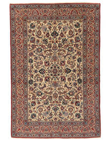 148X227 Tuteshk Teppich Orientalischer Braun/Dunkelrot (Wolle, Persien/Iran) Carpetvista