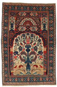 Senneh Teppich 140X210 Wolle, Persien/Iran