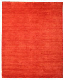  200X250 Cor Única Handloom - Rust/Red Lã, Tapete