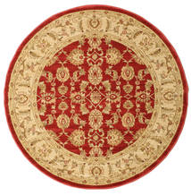   Ø 150 Ziegler Kaspin Red Round Small Rug