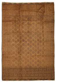 191X280 Afghan Natural Rug Oriental (Wool, Afghanistan) Carpetvista