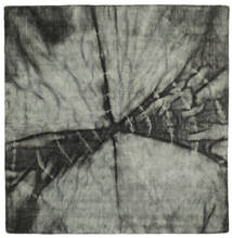  200X200 Handloom Batik Teppich Quadratisch Indien Carpetvista